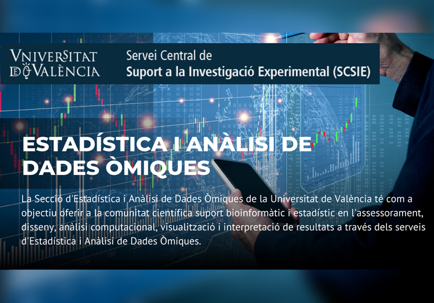 Nova secció d'Estadística i Anàlisi de Dades Ómics